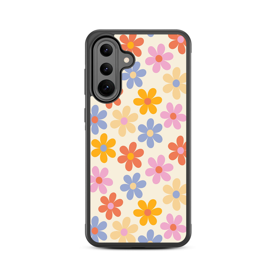 MyBat Design Lab Series Case for Samsung Galaxy A36 5G - Retro Daisies - MSA365GCSLESM137-3.jpg