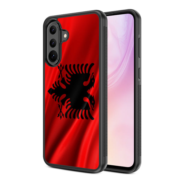MyBat Design Lab Series Case for Samsung Galaxy A36 5G - Albania Flag - MSA365GCSLESM140-2.jpg