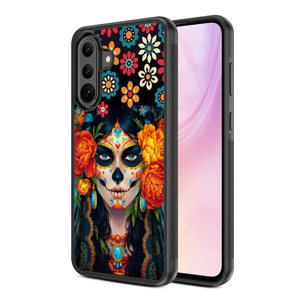 MyBat Design Lab Series Case for Samsung Galaxy A36 5G - Dia De Los Muertos - MSA365GCSLESM167-2.jpg