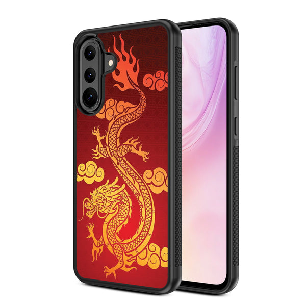 MyBat Design Lab Series Case for Samsung Galaxy A36 5G - Golden Dragon - MSA365GCSLESM213-2.jpg