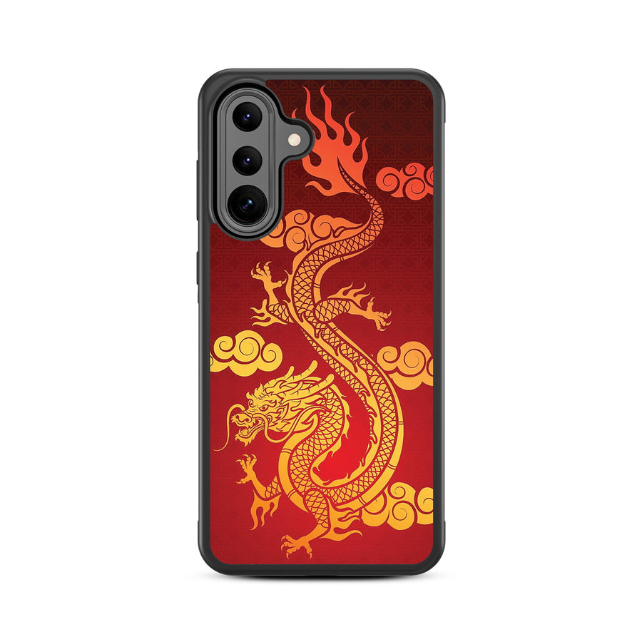MyBat Design Lab Series Case for Samsung Galaxy A36 5G - Golden Dragon - MSA365GCSLESM213-3.jpg