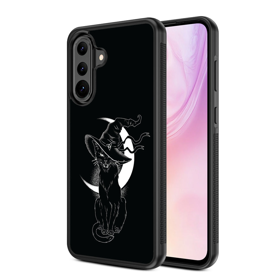 MyBat Design Lab Series Case for Samsung Galaxy A36 5G - Black Cat Magic - MSA365GCSLESM223-2.jpg