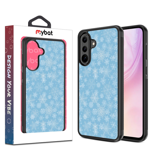 MyBat Design Lab Series Case for Samsung Galaxy A36 5G - Blue Snowflakes - MSA365GCSLESM283-1.jpg