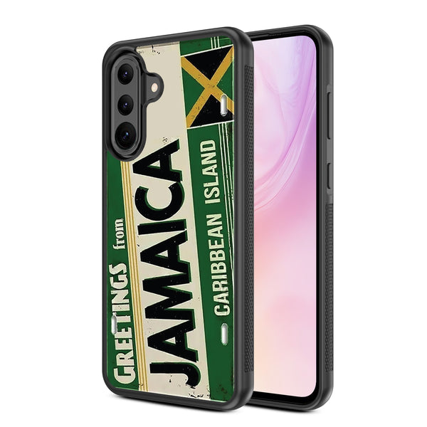 MyBat Design Lab Series Case for Samsung Galaxy A36 5G - Jamaica License Plate - MSA365GCSLESM366-2.jpg