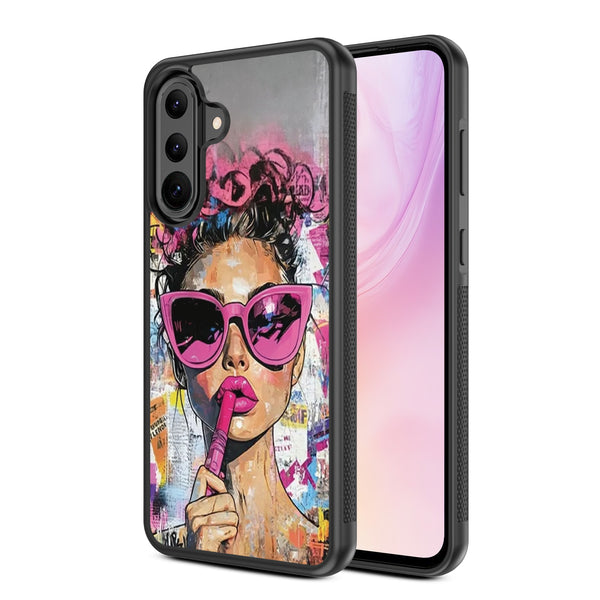 MyBat Design Lab Series Case for Samsung Galaxy A36 5G - Graffiti Girl - MSA365GCSLESM383-2.jpg