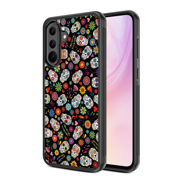 MyBat Design Lab Series Case for Samsung Galaxy A36 5G - Fiesta Skulls - MSA365GCSLESM421-2.jpg
