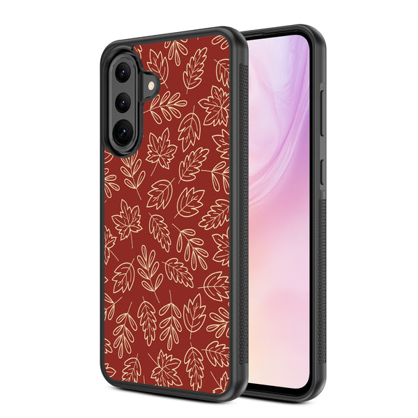 MyBat Design Lab Series Case for Samsung Galaxy A36 5G - Leaf Lines - MSA365GCSLESM429-2.jpg