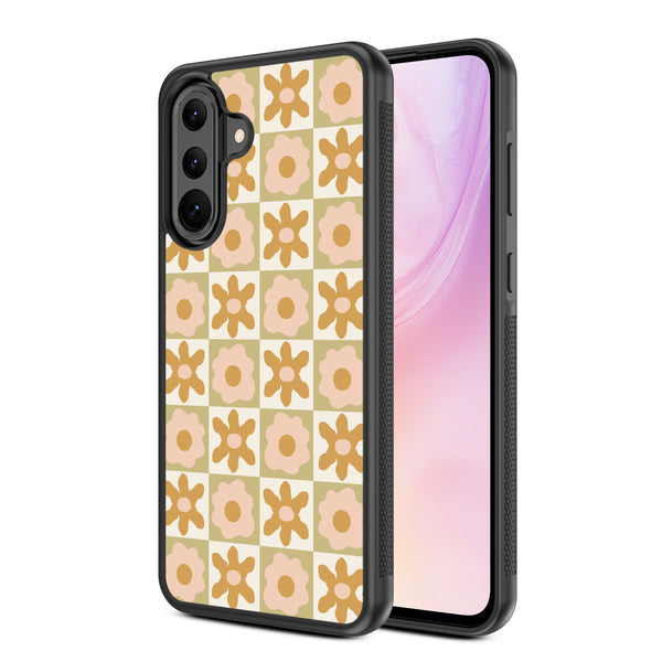 MyBat Design Lab Series Case for Samsung Galaxy A36 5G - Flower Grid - MSA365GCSLESM441-2.jpg