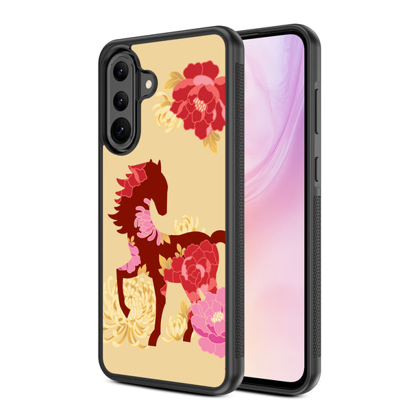 MyBat Design Lab Series Case for Samsung Galaxy A36 5G - Peony Pedigree - MSA365GCSLESM464-2.jpg