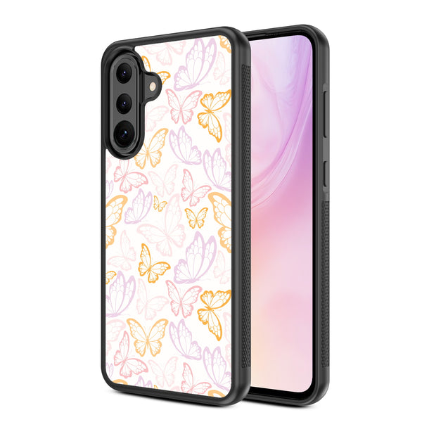 MyBat Design Lab Series Case for Samsung Galaxy A36 5G - Wing Outline - MSA365GCSLESM491-2.jpg