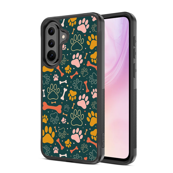 MyBat Design Lab Series Case for Samsung Galaxy A37 5G / A36 5G - Paw Prints & Bones - MSA375GCSLESMP003-2.jpg