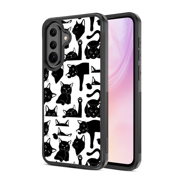 MyBat Design Lab Series Case for Samsung Galaxy A37 5G / A36 5G - Black Cats - MSA375GCSLESMP017-2.jpg