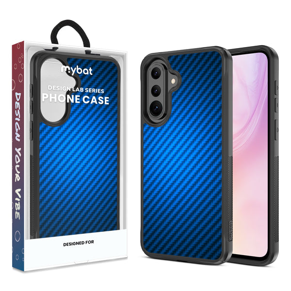 MyBat Design Lab Series Case for Samsung Galaxy A37 5G / A36 5G - Blue Carbon Fiber - MSA375GCSLESMP084-1.jpg