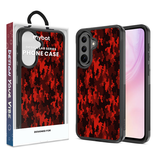 MyBat Design Lab Series Case for Samsung Galaxy A37 5G / A36 5G - Red Digital Camouflage - MSA375GCSLESMP086-1.jpg