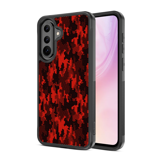 MyBat Design Lab Series Case for Samsung Galaxy A37 5G / A36 5G - Red Digital Camouflage - MSA375GCSLESMP086-2.jpg