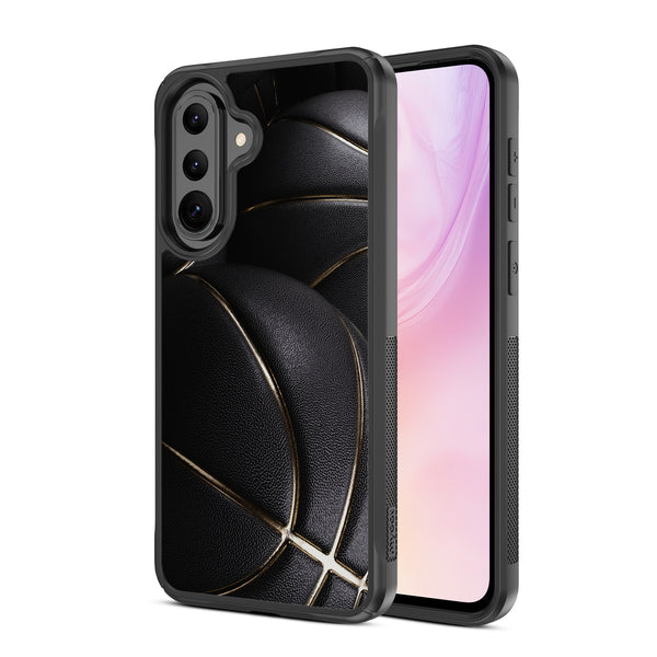 MyBat Design Lab Series Case for Samsung Galaxy A37 5G / A36 5G - Black Basketballs - MSA375GCSLESMP090-2.jpg