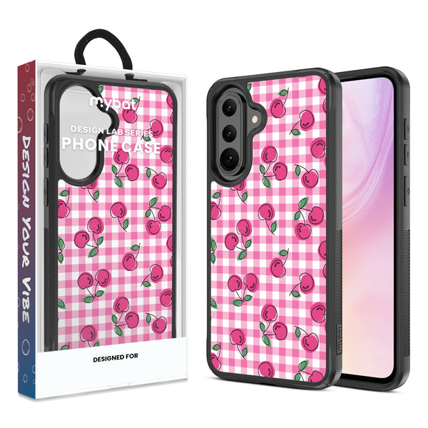 MyBat Design Lab Series Case for Samsung Galaxy A37 5G / A36 5G - Pink Cherries - MSA375GCSLESMP100-1.jpg