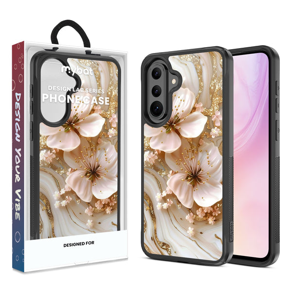 MyBat Design Lab Series Case for Samsung Galaxy A37 5G / A36 5G - Golden Petal Glow - MSA375GCSLESMP186-1.jpg