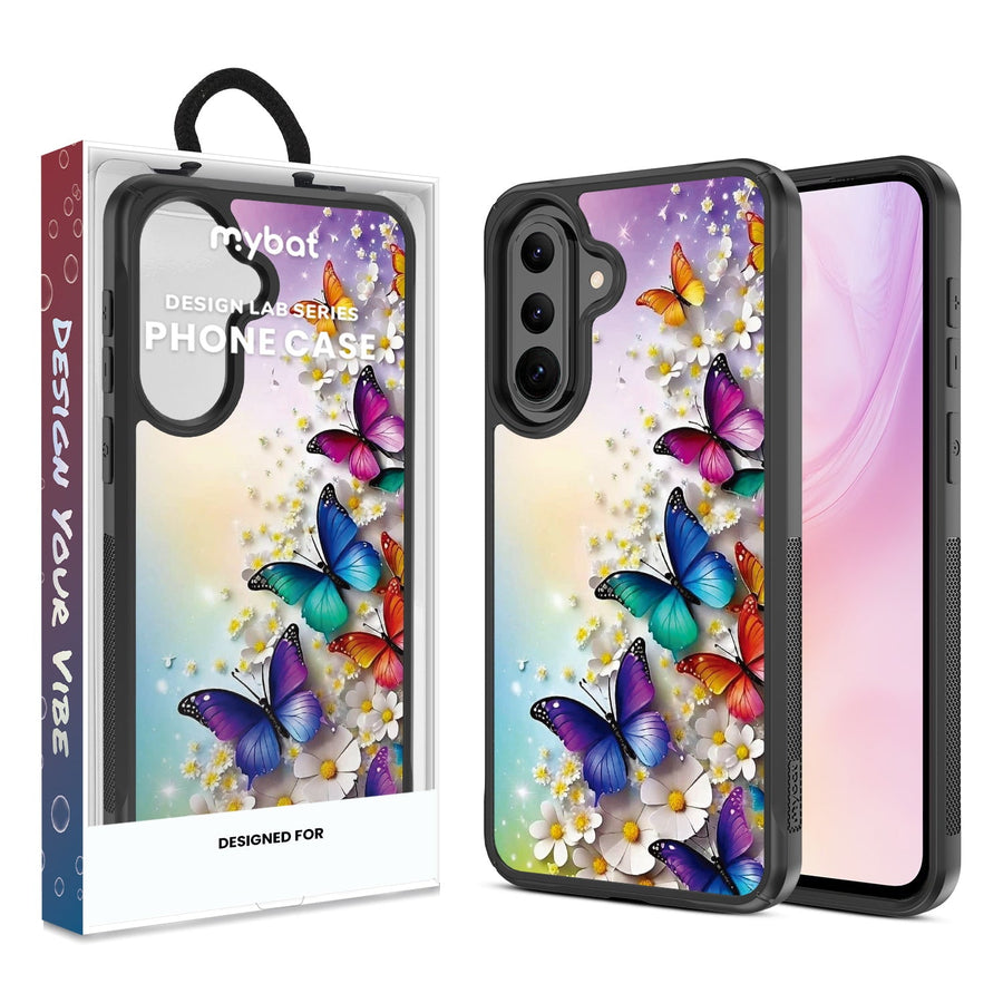MyBat Design Lab Series Case for Samsung Galaxy A37 5G / A36 5G - Rainbow Butterflies