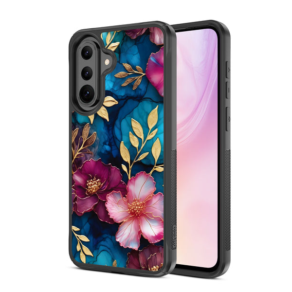 MyBat Design Lab Series Case for Samsung Galaxy A37 5G / A36 5G - Gilded Petals - MSA375GCSLESMP188-2.jpg