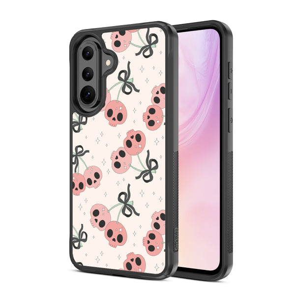 MyBat Design Lab Series Case for Samsung Galaxy A37 5G / A36 5G - Cherry Skulls - MSA375GCSLESMP408-2.jpg