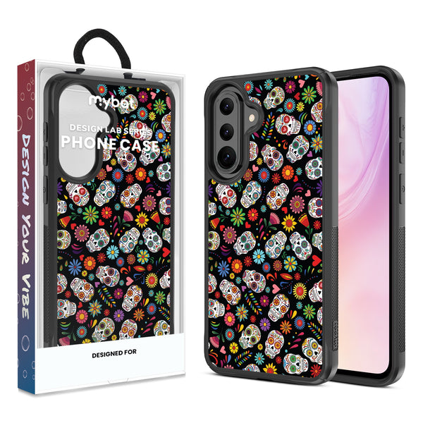 MyBat Design Lab Series Case for Samsung Galaxy A37 5G / A36 5G - Fiesta Skulls - MSA375GCSLESMP421-1.jpg