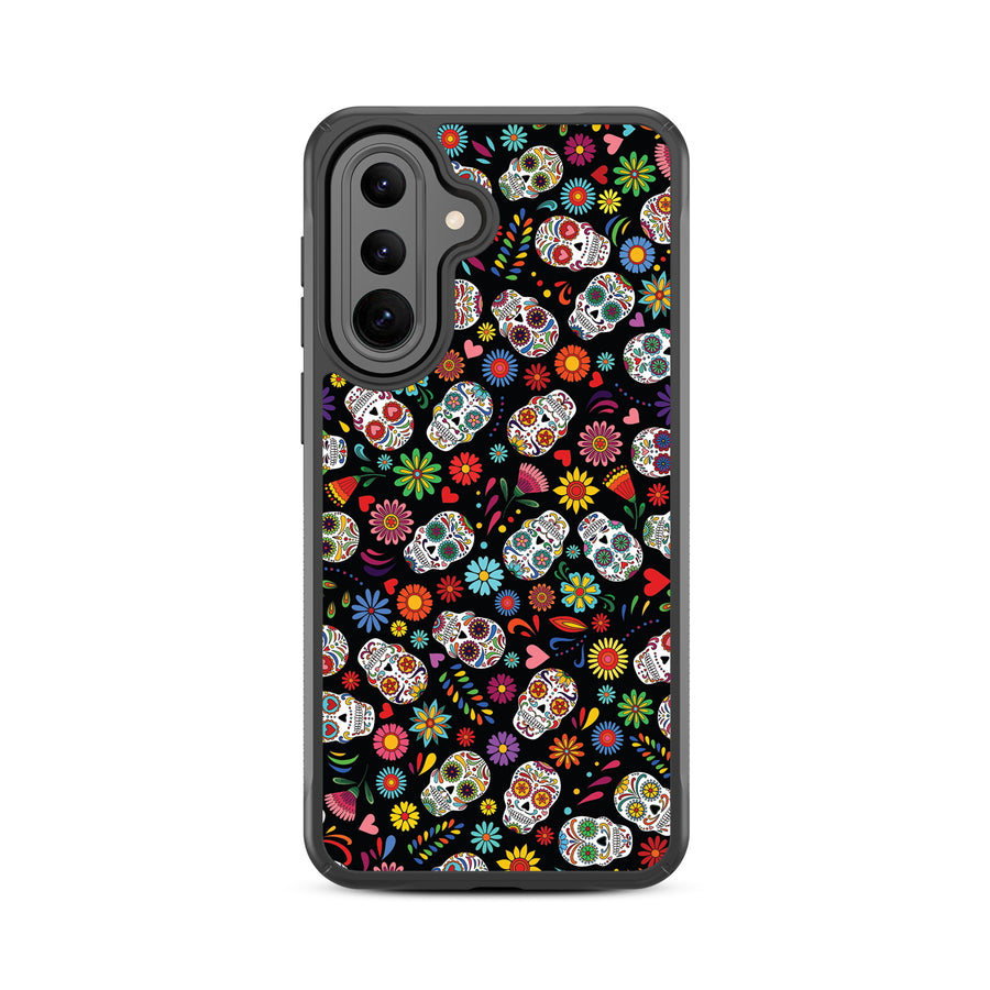 MyBat Design Lab Series Case for Samsung Galaxy A37 5G / A36 5G - Fiesta Skulls - MSA375GCSLESMP421-3.jpg