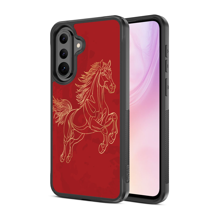 MyBat Design Lab Series Case for Samsung Galaxy A37 5G / A36 5G - Fire Horse - MSA375GCSLESMP460-2.jpg