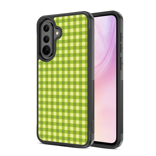 MyBat Design Lab Series Case for Samsung Galaxy A37 5G / A36 5G - Green Gingham - MSA375GCSLESMP476-2.jpg