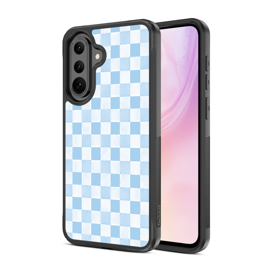 MyBat Design Lab Series Case for Samsung Galaxy A37 5G / A36 5G - Sky Blue Check - MSA375GCSLESMP478-2.jpg