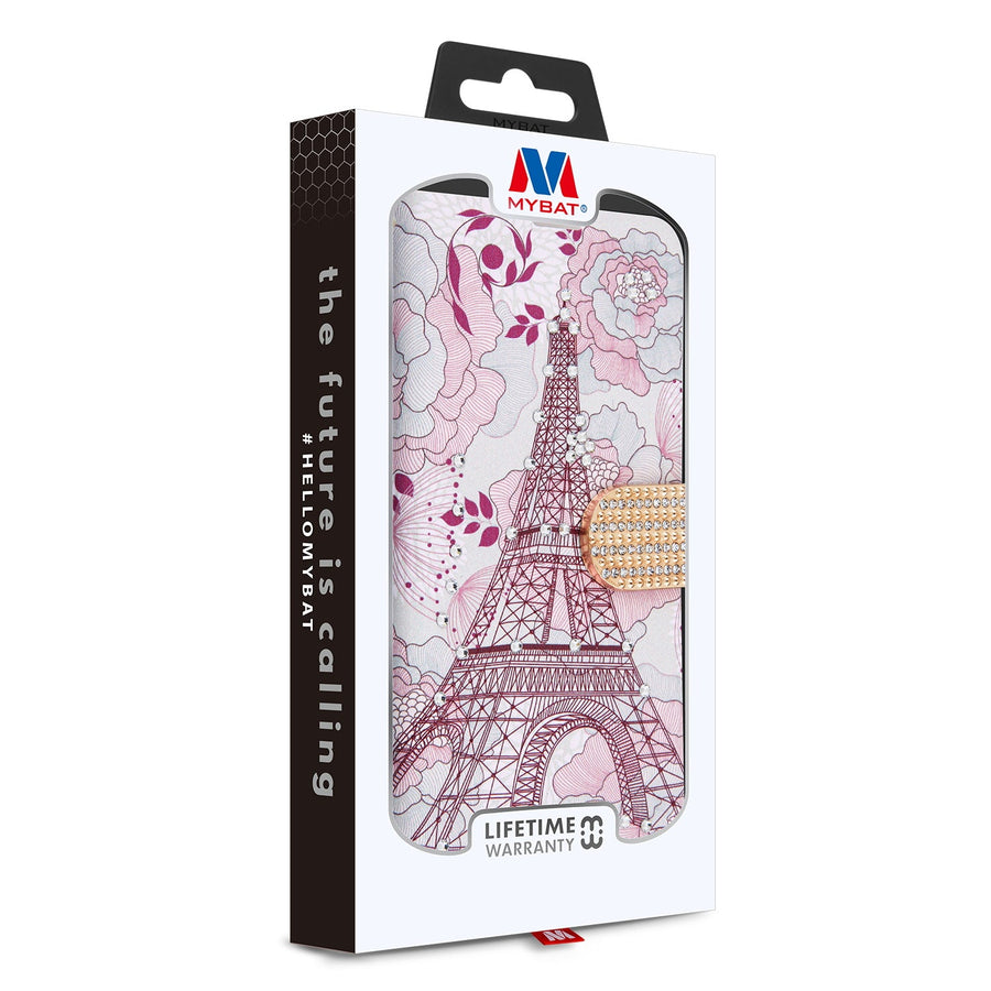 MyBat MyJacket Wallet Diamond Series for Samsung Galaxy A52 5G - Eiffel Tower