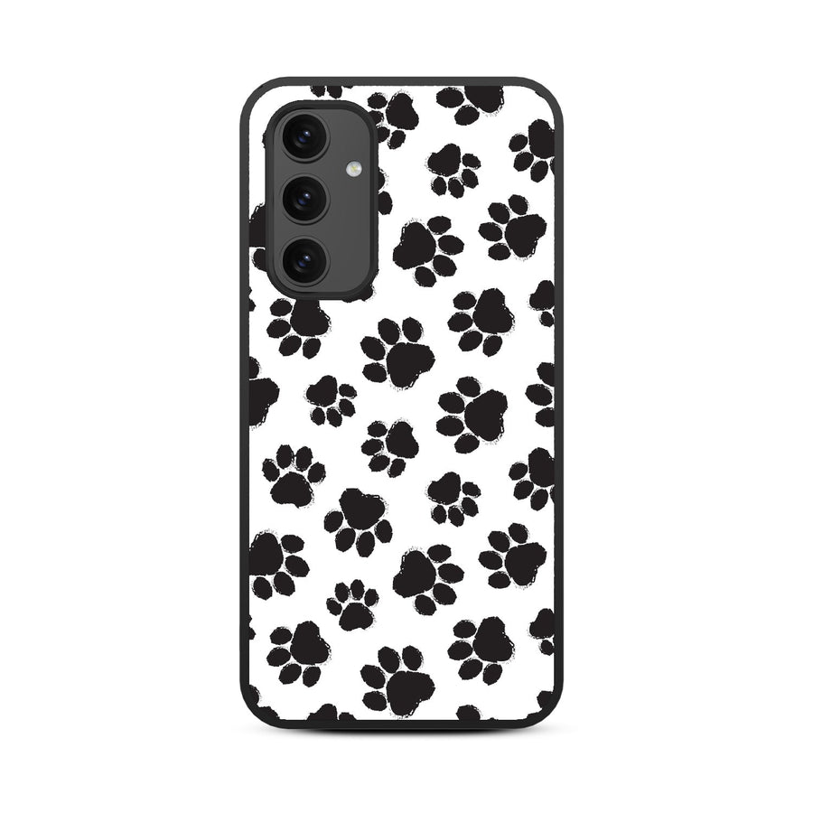 MyBat Design Lab Series Case for Samsung Galaxy A54 5G - Black Paw Prints