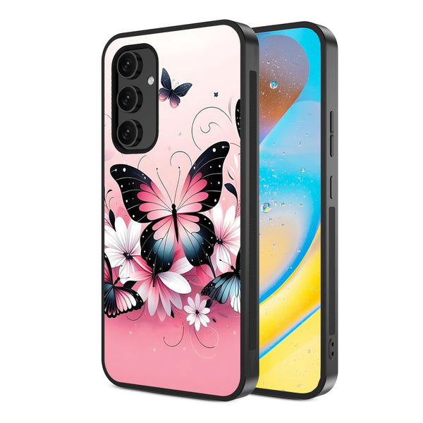 MyBat Design Lab Series Case for Samsung Galaxy A54 5G - Butterfly Bouquet - MSA545GCSLESM184-2.jpg