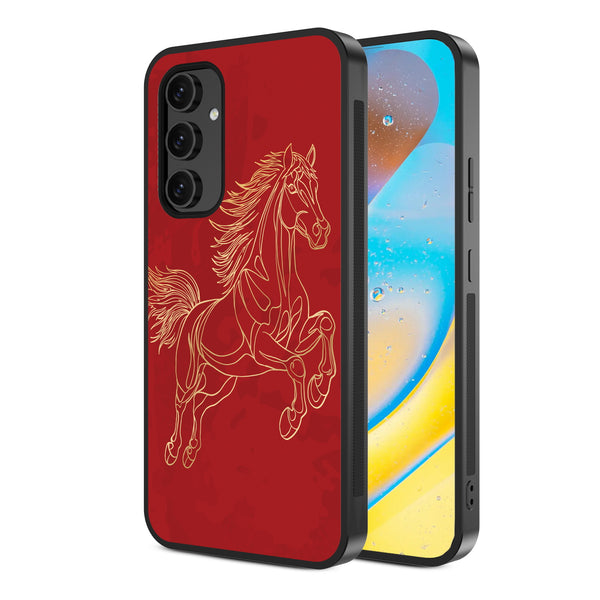 MyBat Design Lab Series Case for Samsung Galaxy A54 5G - Fire Horse - MSA545GCSLESM460-2.jpg