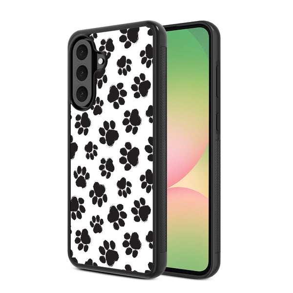 MyBat Design Lab Series Case for Samsung Galaxy A56 5G - Black Paw Prints - MSA565GCSLESM002-2.jpg