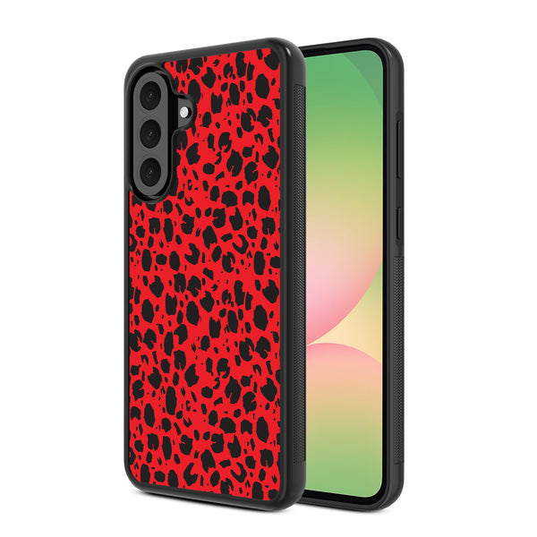 MyBat Design Lab Series Case for Samsung Galaxy A56 5G - Red Leopard Print - MSA565GCSLESM008-2.jpg