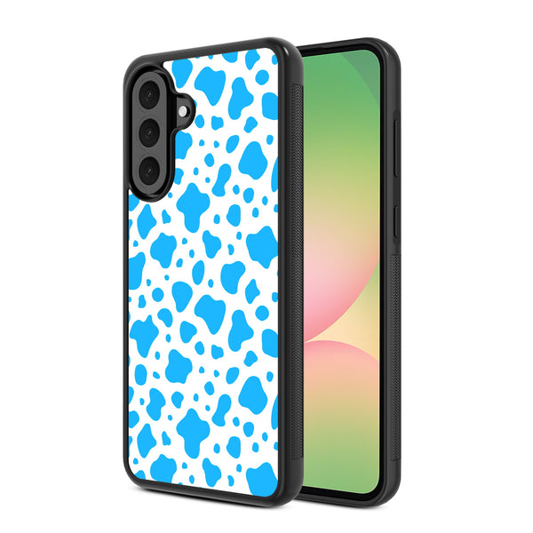 MyBat Design Lab Series Case for Samsung Galaxy A56 5G - Blue Cow Print - MSA565GCSLESM016-2.jpg