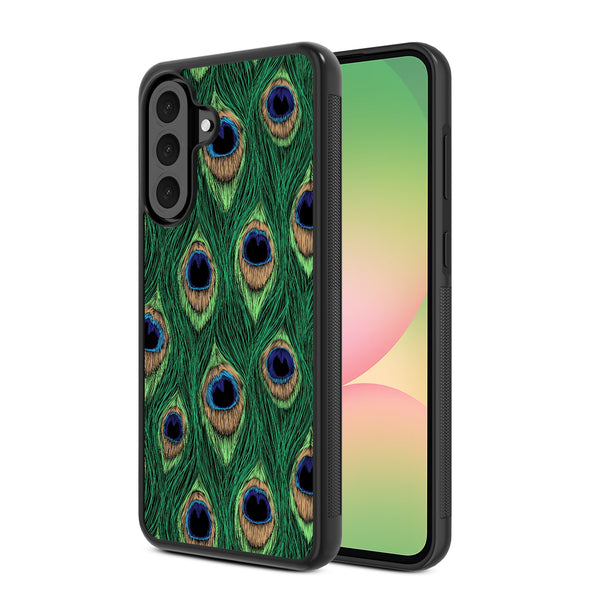 MyBat Design Lab Series Case for Samsung Galaxy A56 5G - Peacock Feathers - MSA565GCSLESM018-2.jpg