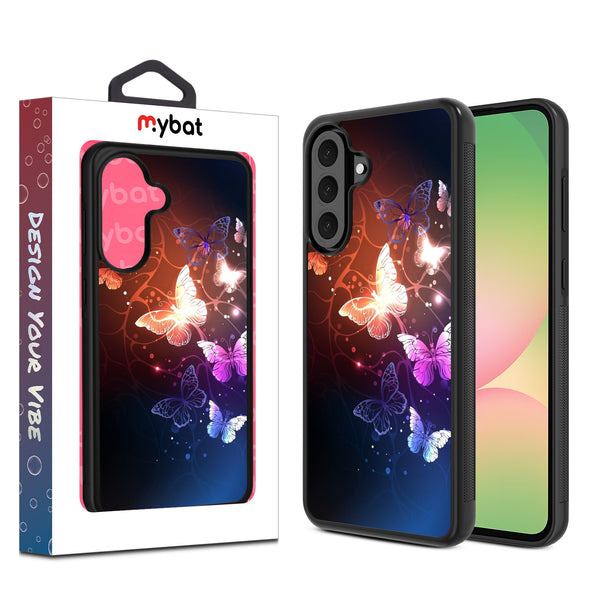 MyBat Design Lab Series Case for Samsung Galaxy A56 5G - Neon Butterflies - MSA565GCSLESM022-1.jpg