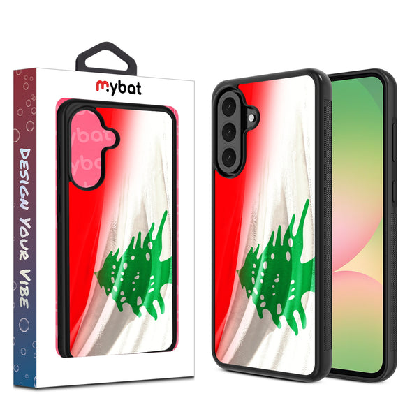 MyBat Design Lab Series Case for Samsung Galaxy A56 5G - Lebanese Flag - MSA565GCSLESM033-1.jpg