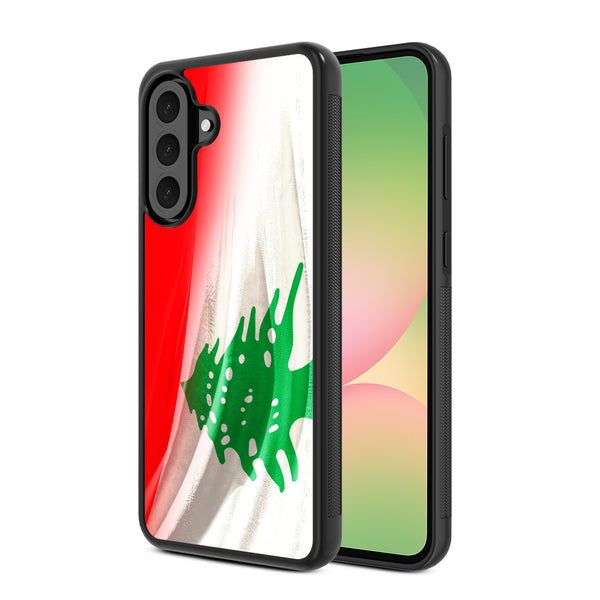 MyBat Design Lab Series Case for Samsung Galaxy A56 5G - Lebanese Flag - MSA565GCSLESM033-2.jpg