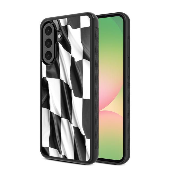 MyBat Design Lab Series Case for Samsung Galaxy A56 5G - Racing Flag - MSA565GCSLESM040-2.jpg