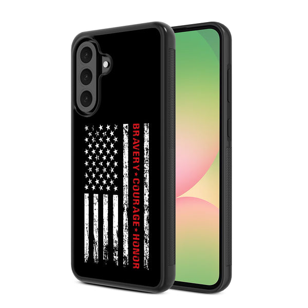MyBat Design Lab Series Case for Samsung Galaxy A56 5G - Firefighter Flag - MSA565GCSLESM041-2.jpg
