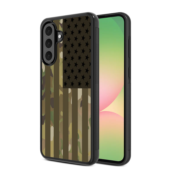 MyBat Design Lab Series Case for Samsung Galaxy A56 5G - Military Camouflage American Flag - MSA565GCSLESM054-2.jpg