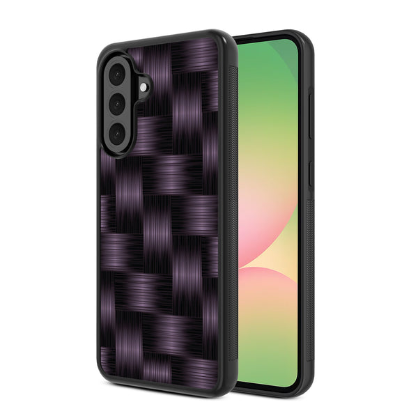 MyBat Design Lab Series Case for Samsung Galaxy A56 5G - Woven Carbon Fiber - MSA565GCSLESM085-2.jpg