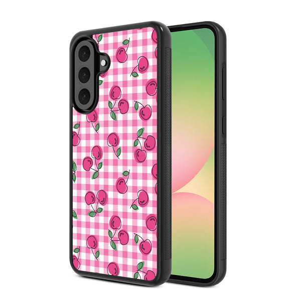 MyBat Design Lab Series Case for Samsung Galaxy A56 5G - Pink Cherries - MSA565GCSLESM100-2.jpg