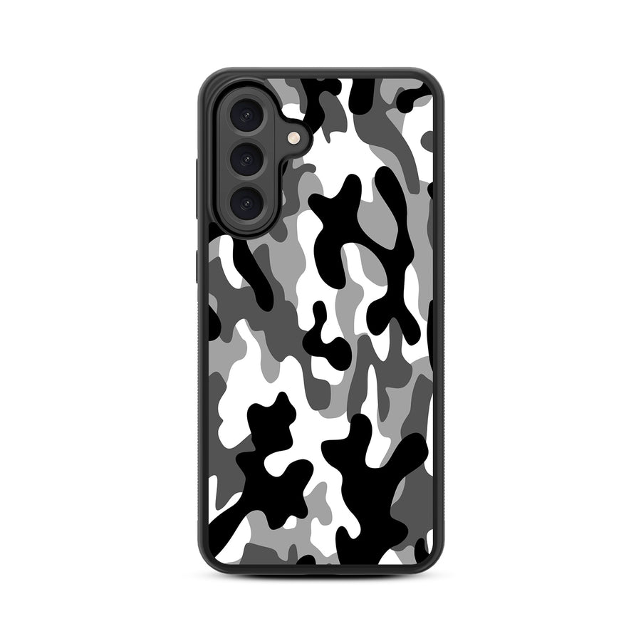 MyBat Design Lab Series Case for Samsung Galaxy A56 5G - Black & White Camouflage - MSA565GCSLESM122-3.jpg