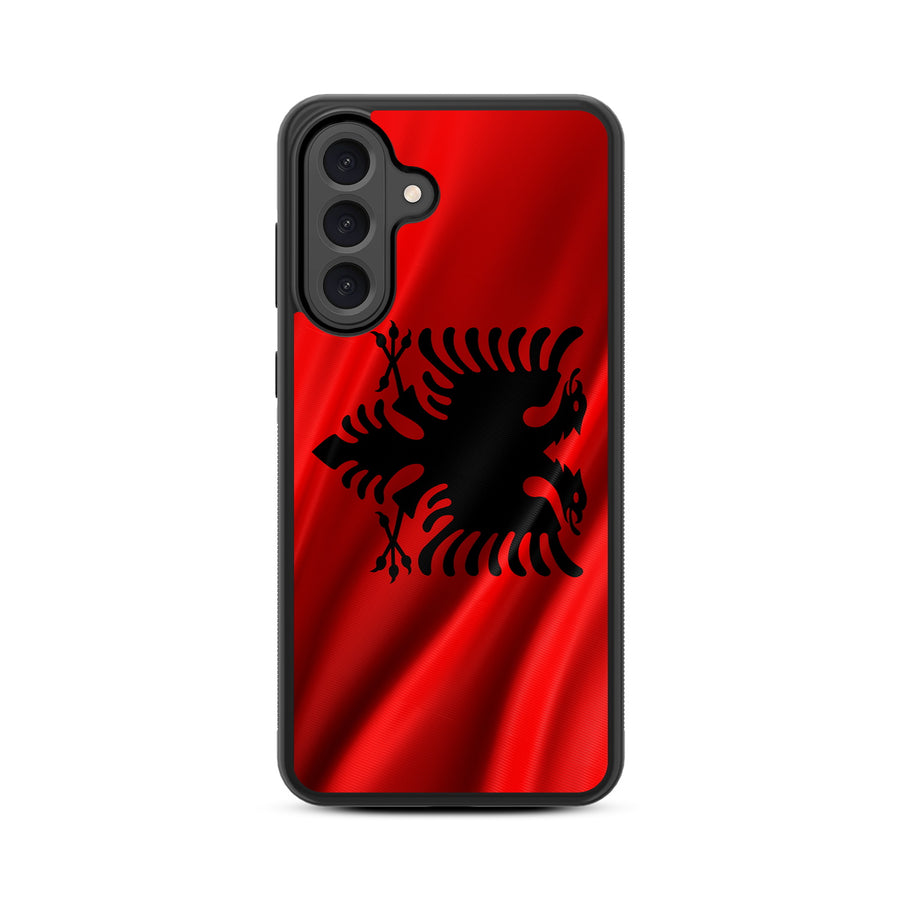 MyBat Design Lab Series Case for Samsung Galaxy A56 5G - Albania Flag - MSA565GCSLESM140-3.jpg