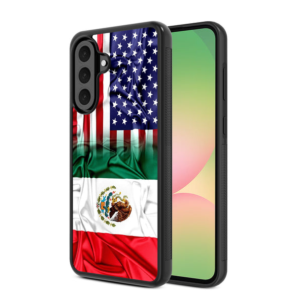 MyBat Design Lab Series Case for Samsung Galaxy A56 5G - Mexican-American Flag - MSA565GCSLESM168-2.jpg