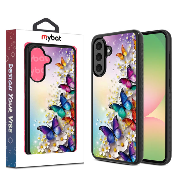 MyBat Design Lab Series Case for Samsung Galaxy A56 5G - Rainbow Butterflies - MSA565GCSLESM187-1.jpg